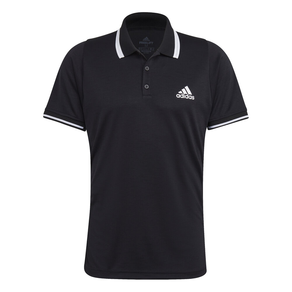 adidas Freelift Polo Hommes - Noir , Blanc