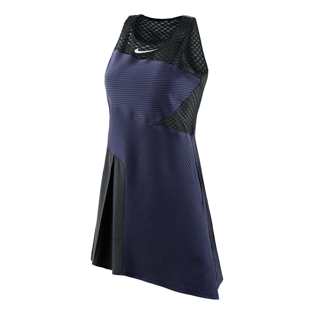 Nike Dri-Fit Advantage Slam Robe Femmes - Bleu Foncé , Noir
