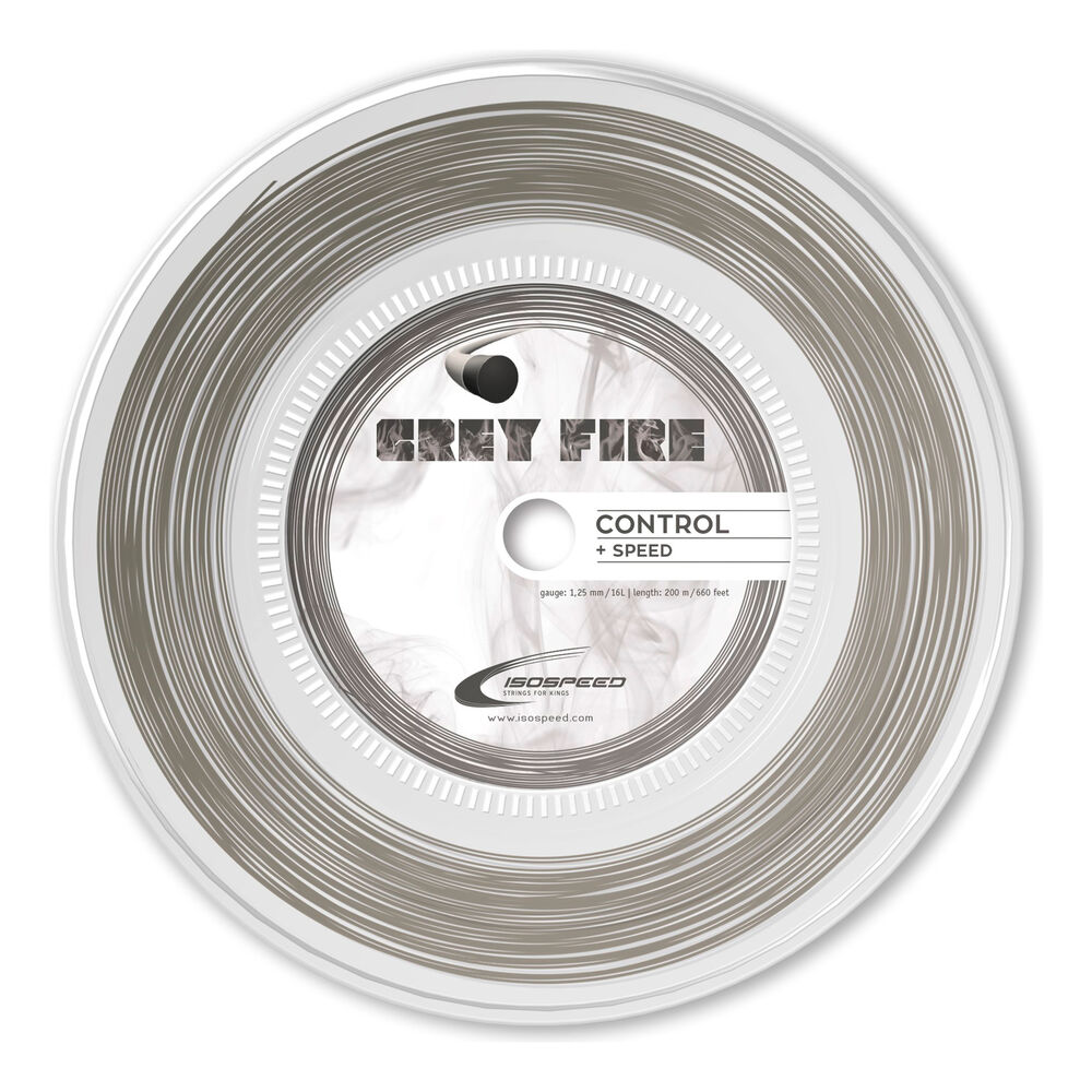 Isospeed Grey Fire Bobine Cordage 200m - Gris