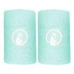 Vêtements de tennis Quiet Please Quiet Please Long Poignet Pack de 2 unités Unisex - turquoise, blanc