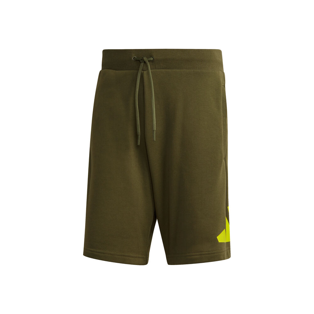 adidas Must Haves Shorts Hommes - Vert Olive , Jaune
