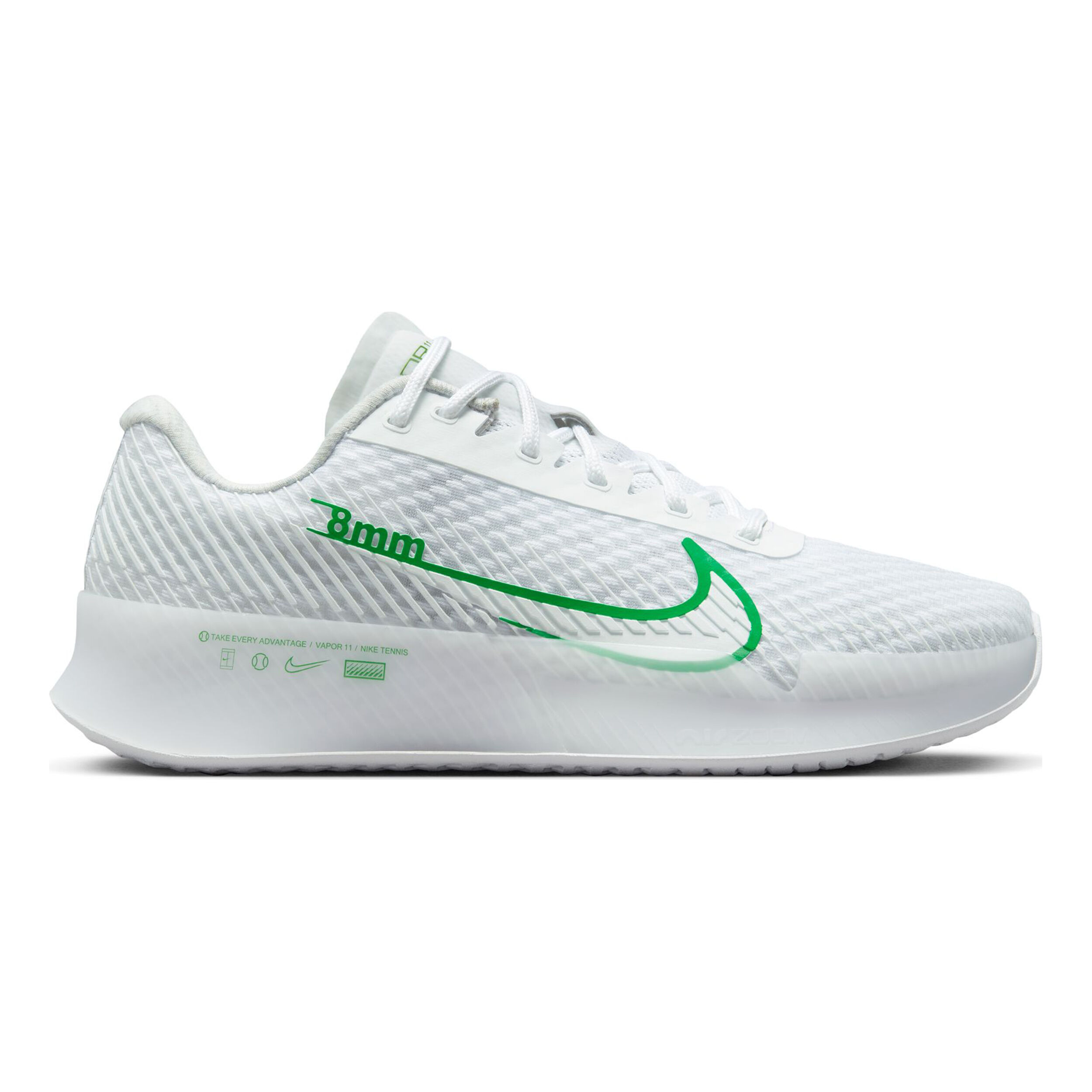 Nike zoom on sale blanche et verte