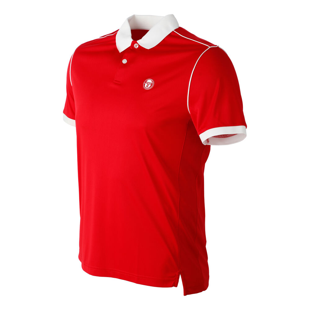 Sergio Tacchini Polo Hommes - Rouge , Blanc