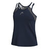 22 D&eacute;bardeur tank top Femmes - bleu fonc&eacute;, gris