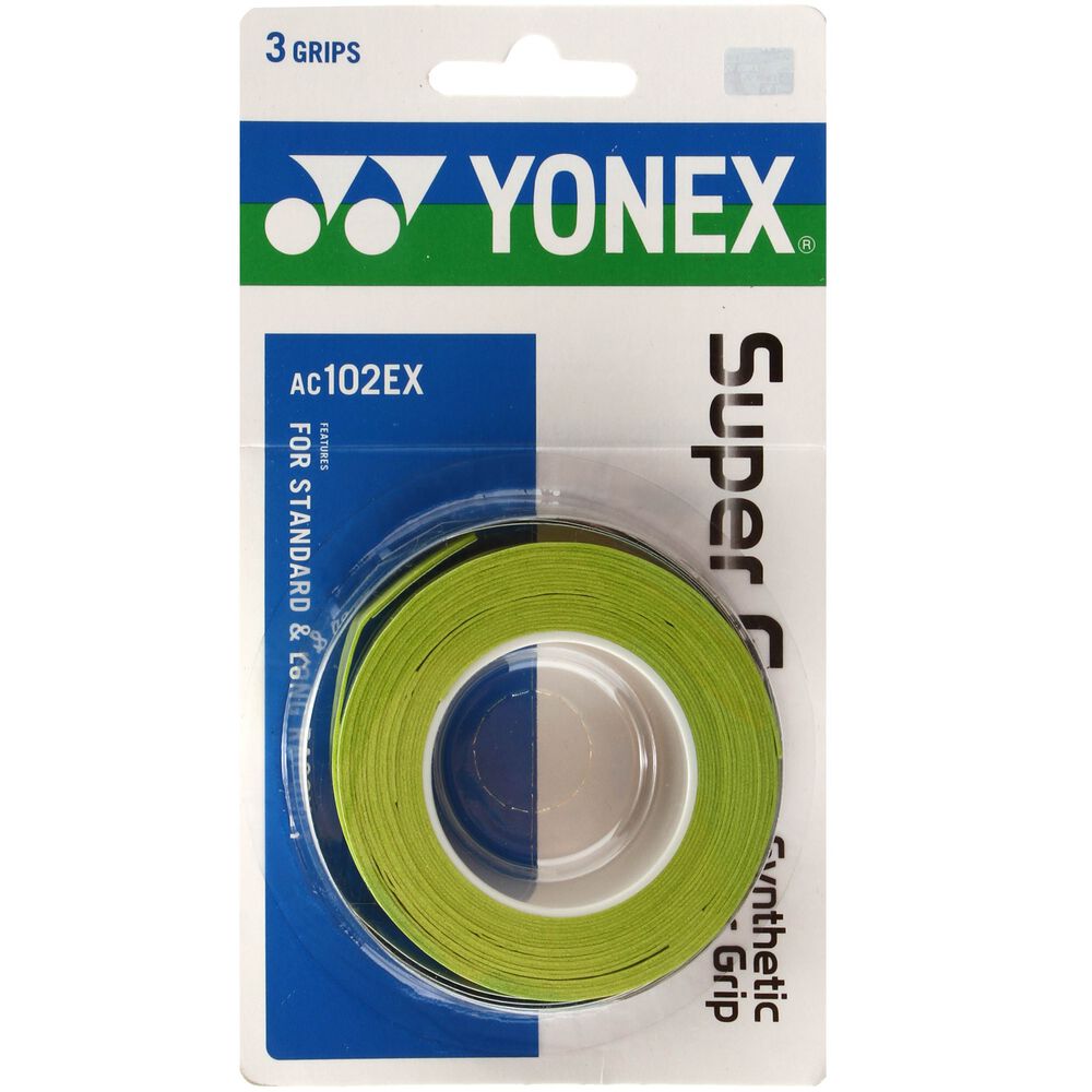 Yonex Super Grap Pack De 3 - Vert