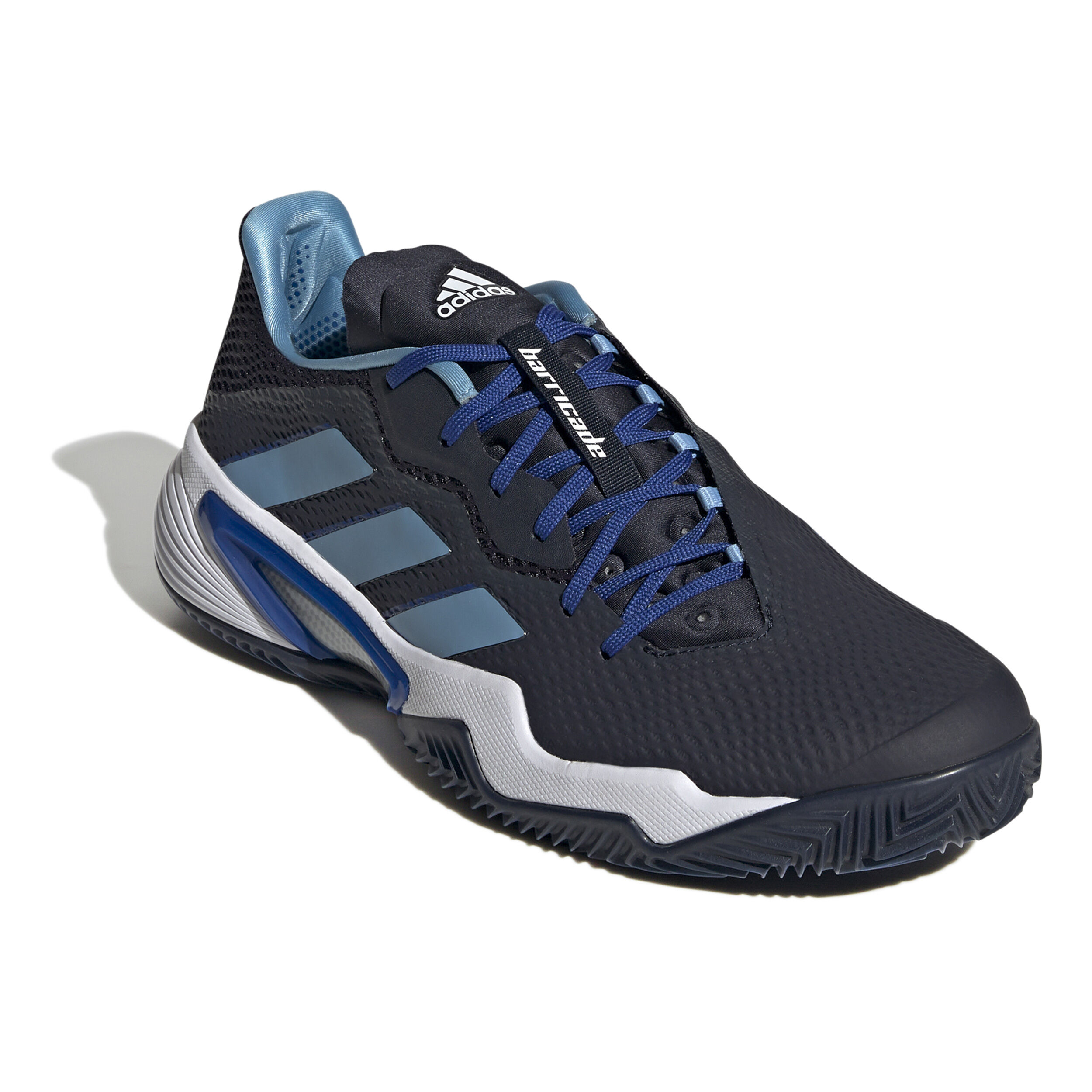 Barricade Chaussure Terre Battue Hommes Bleu Fonce Bleu