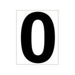 &Eacute;quipement court de tennis Tegra Tegra Platzziffer 0 Schild-Blanc,Noir