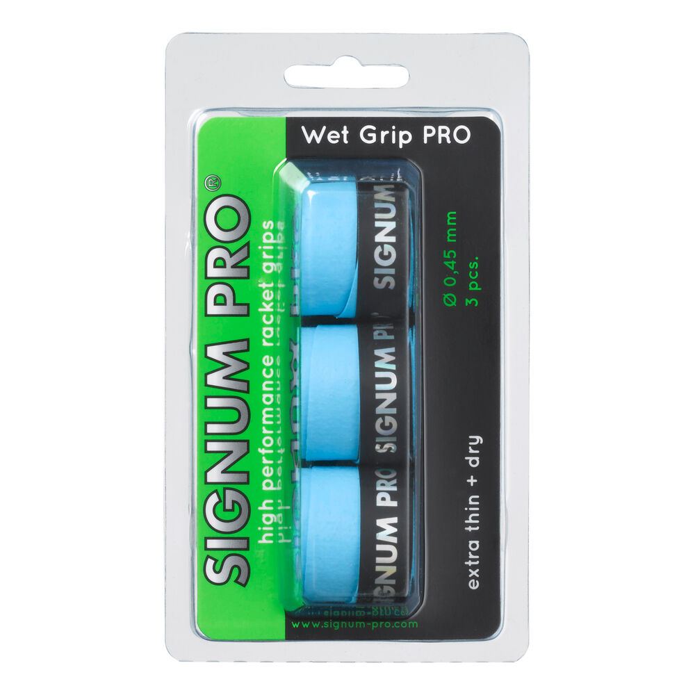 Signum Pro Wet Grip PRO Pack De 3 - Bleu Clair