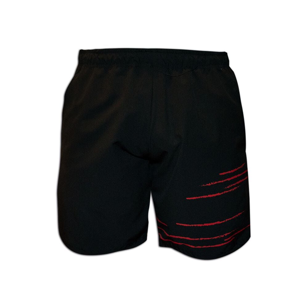 Black Crown Texas Shorts Hommes - Noir , Rouge