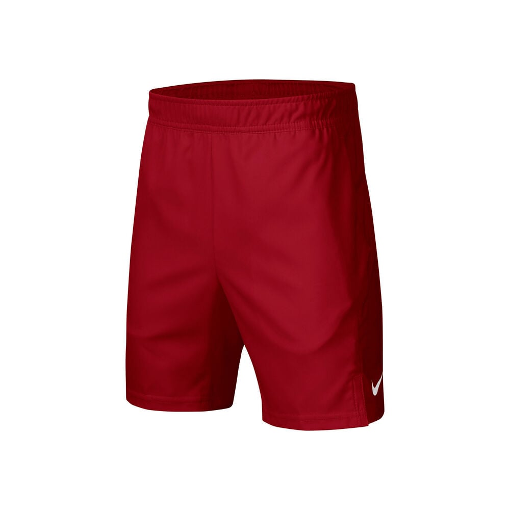 Nike Court Dri-Fit Shorts Garçons - Rouge Foncé , Blanc