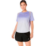 V&ecirc;tements ASICS ASICS Road Fade Maillot de course Femmes-bleu