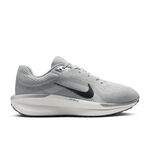 Chaussures de running Nike Nike Winflo 11 Chaussure De Running Sans Stabilisateurs Femmes-Gris Clair,Blanc