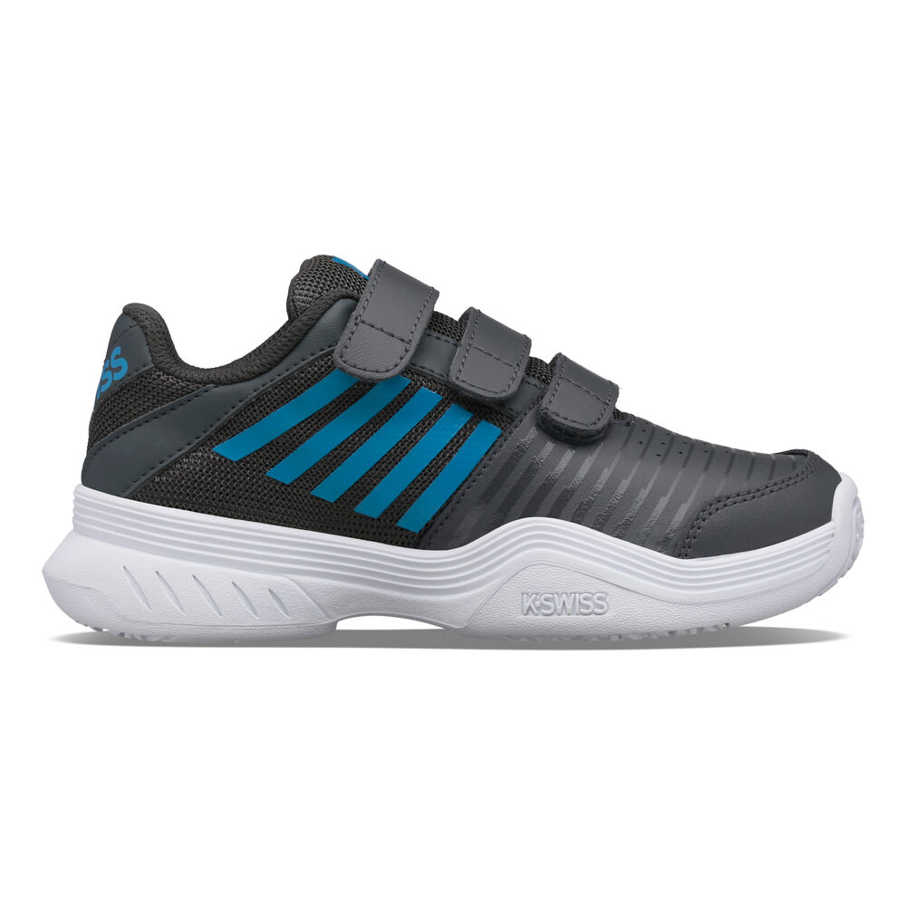 K-Swiss Court Express Strap OMNI Chaussures Toutes Surfaces Garçons - Bleu Foncé , Bleu