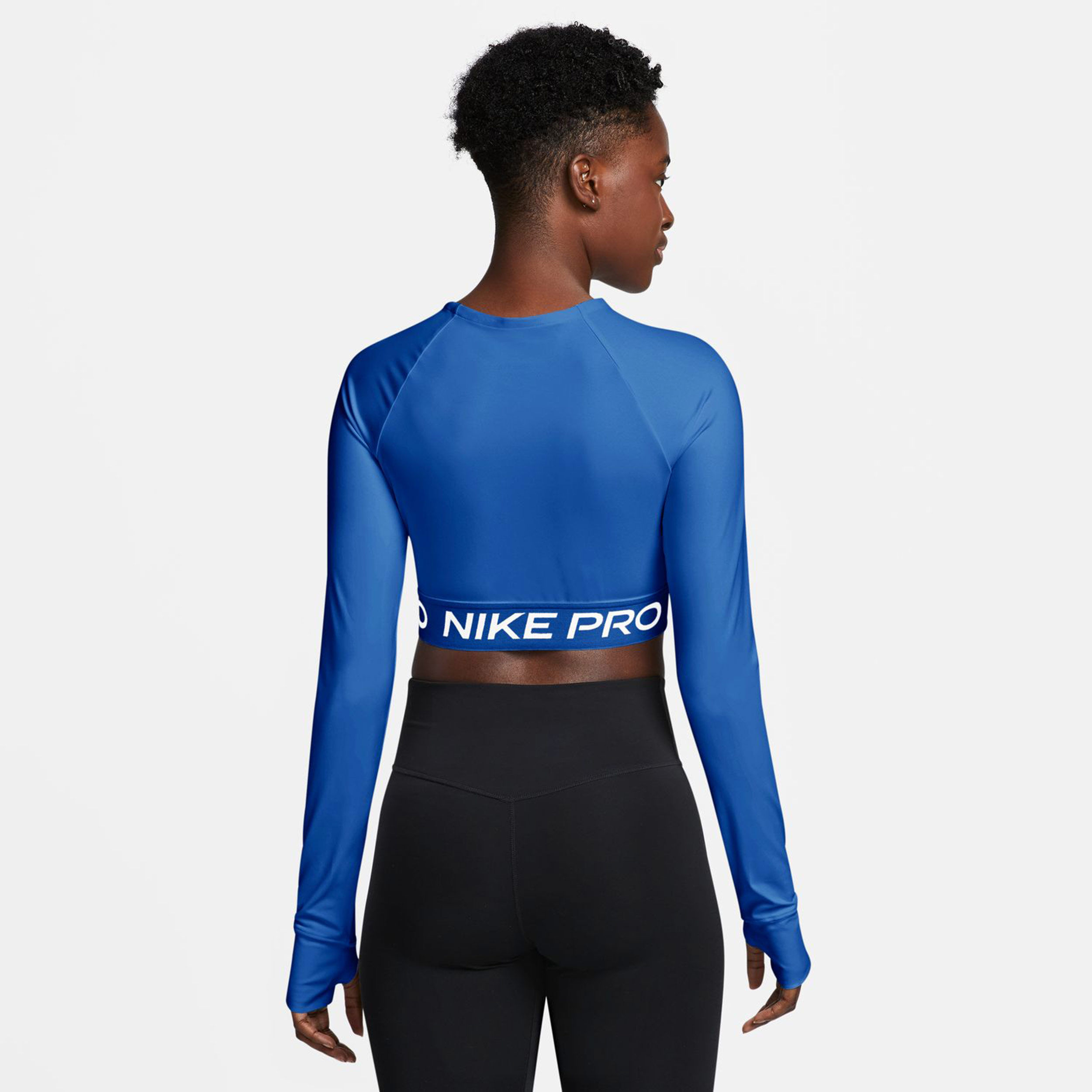 Nike pro dri fit long sleeve women's shop