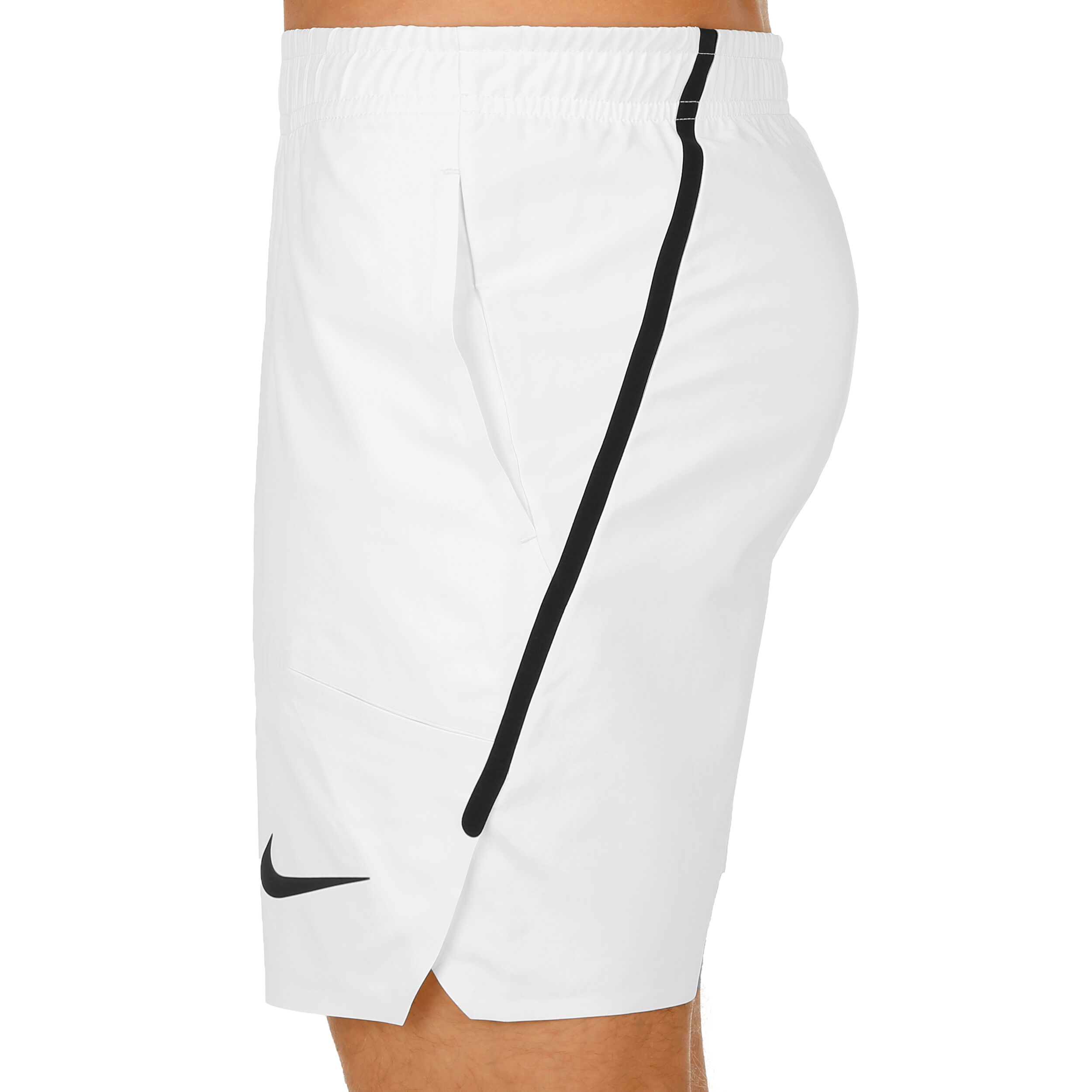 Buy Nike Roger Federer Court Flex Ace Shorts Hommes Blanc Noir online Tennis Point FR