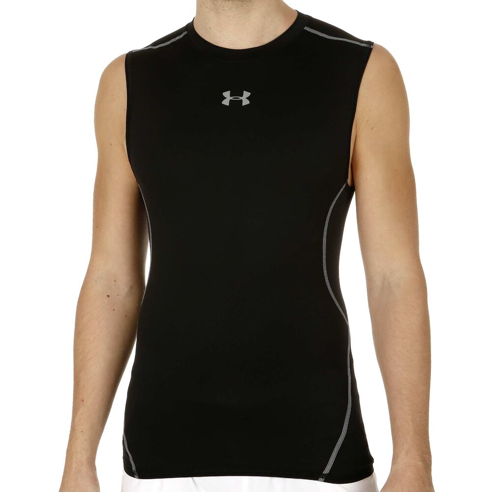 Under Armour Heatgear Débardeur Tank Top Hommes - Noir , Gris Foncé