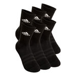 Vêtements adidas adidas Crew Sportswear Ankle Chaussettes De Sport Pack De 6-Noir,Blanc