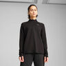 Velocity Cloudspun 1/4 Zip Maillot De Course Femmes-Noir
