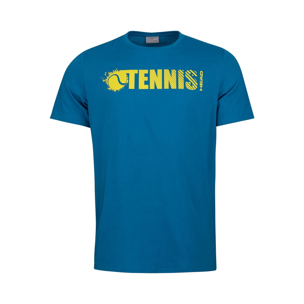 HEAD Font T-shirt Garçons - Bleu , Jaune