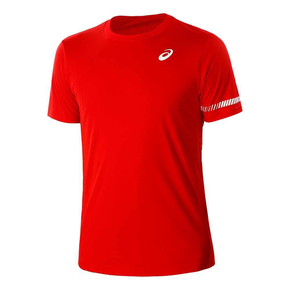 Asics T-shirt Hommes - Rouge , Blanc