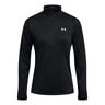 Tech 1/2 Zip Haut Manches Longues Femmes-Noir