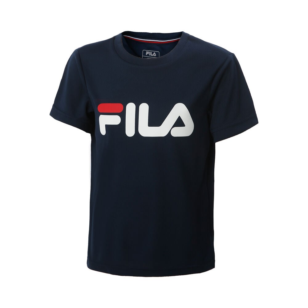Fila Logo Garçons - Bleu , Blanc