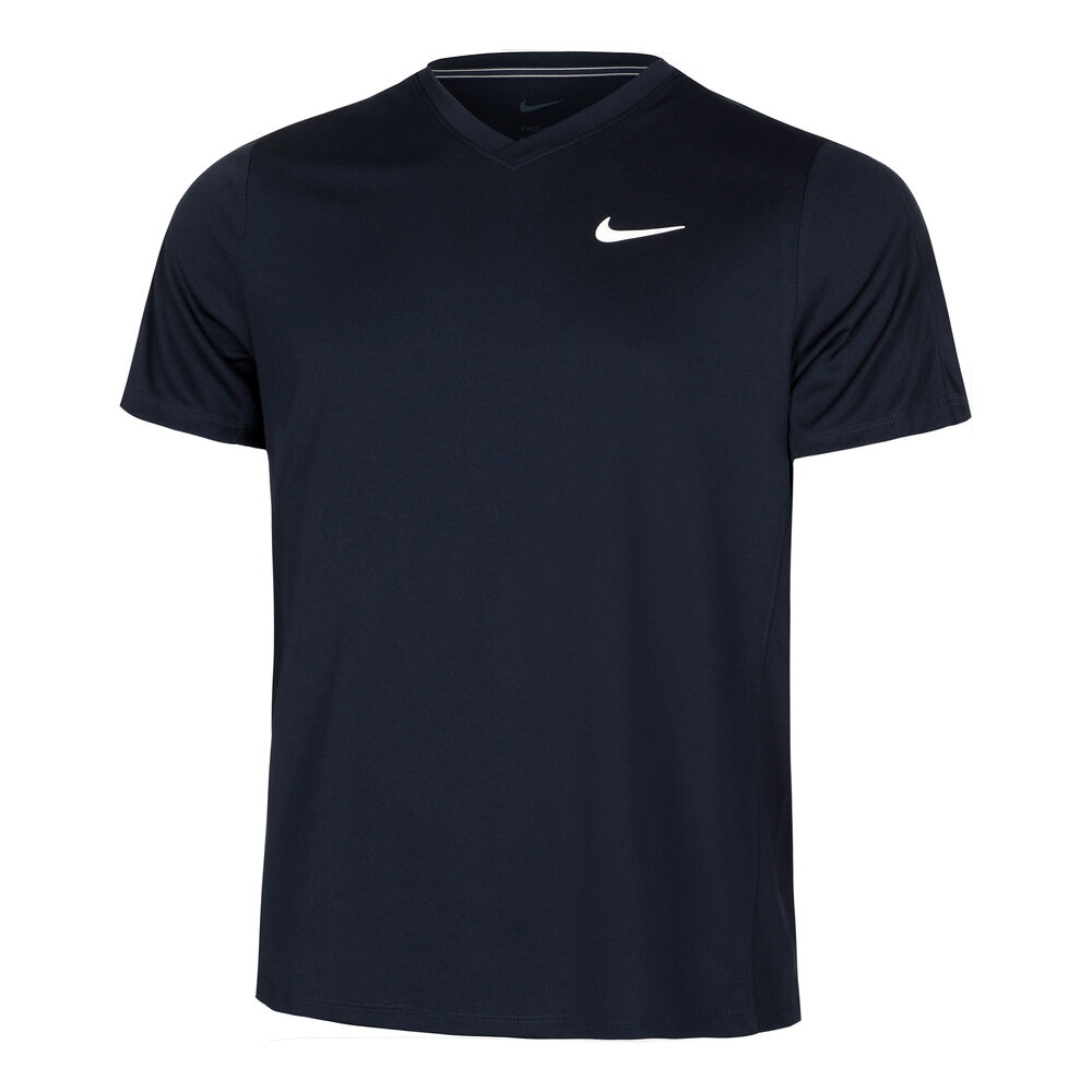 Nike Court Victory Dry T-shirt Hommes - Bleu Foncé