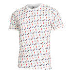 V&ecirc;tements Quiet Please Quiet Please New York Statement T-shirt Hommes - blanc, multicouleur