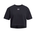 V&ecirc;tements Under Armour Under Armour Rival T-shirt Filles-noir