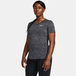 Vêtements Under Armour Under Armour Tech Twist T-shirt Femmes-Noir
