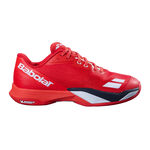 Chaussures de tennis Babolat Babolat Jet Mach 4 Chaussure terre battue Hommes - rouge, blanc