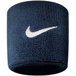 Vêtements Nike Nike Swoosh Poignet Pack De 2 Unités-Bleu Foncé,Blanc