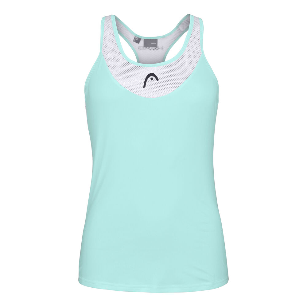 HEAD Tenley Débardeur Tank Top Femmes - Mint, Blanc