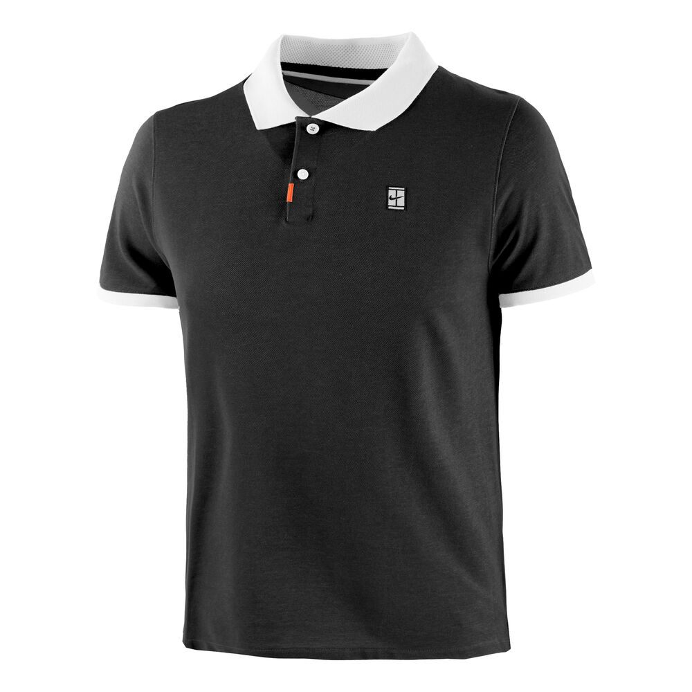 Nike Slam Slim Polo Hommes - Noir , Blanc