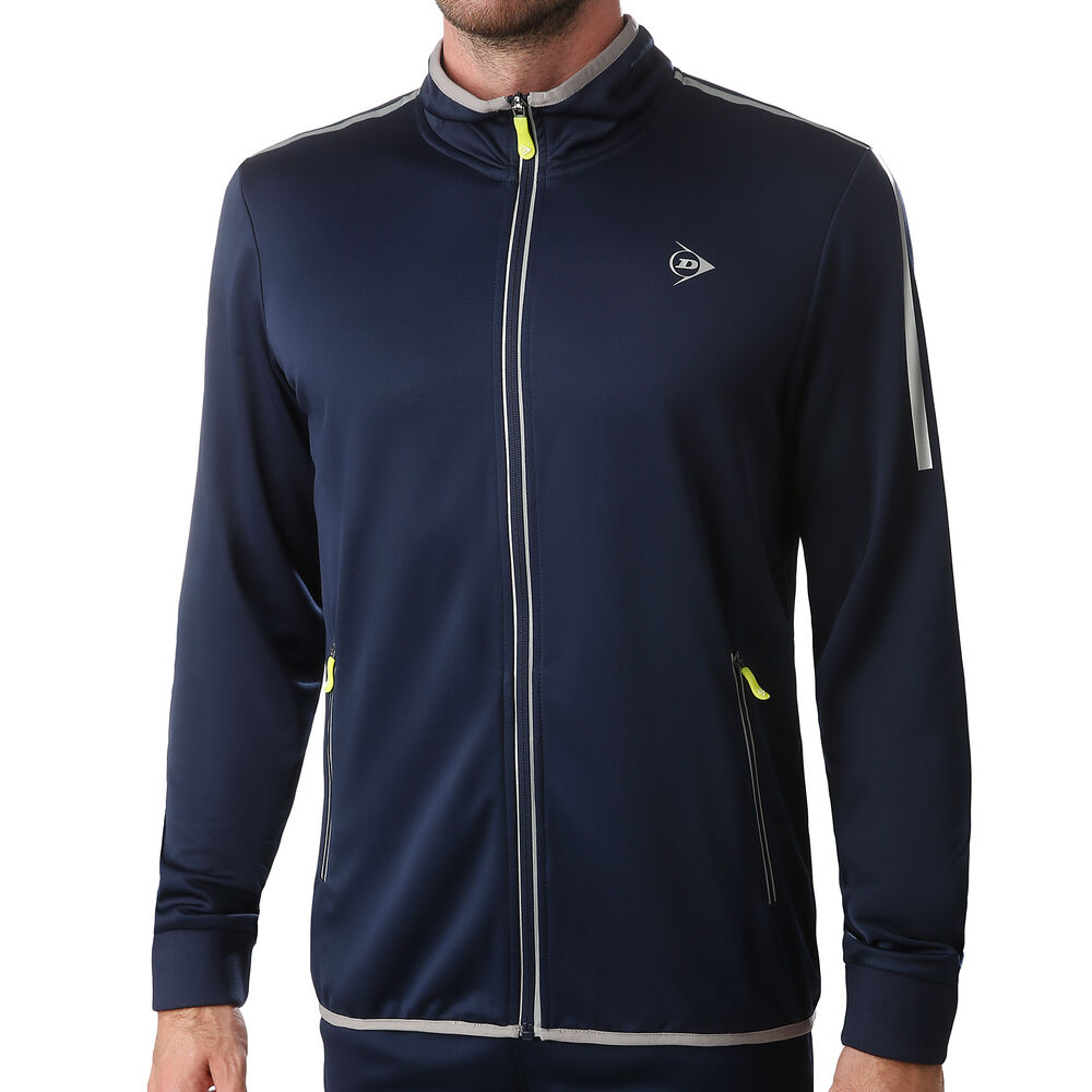 Dunlop Knitted Veste De Survêtement Hommes - Bleu Foncé , Bleu