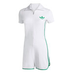 V&ecirc;tements adidas adidas Pro Combinaison Jumpsuit Femmes-Blanc,Vert