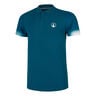 Create Tournament Polo Hommes-Bleu Petrol, Multicouleur