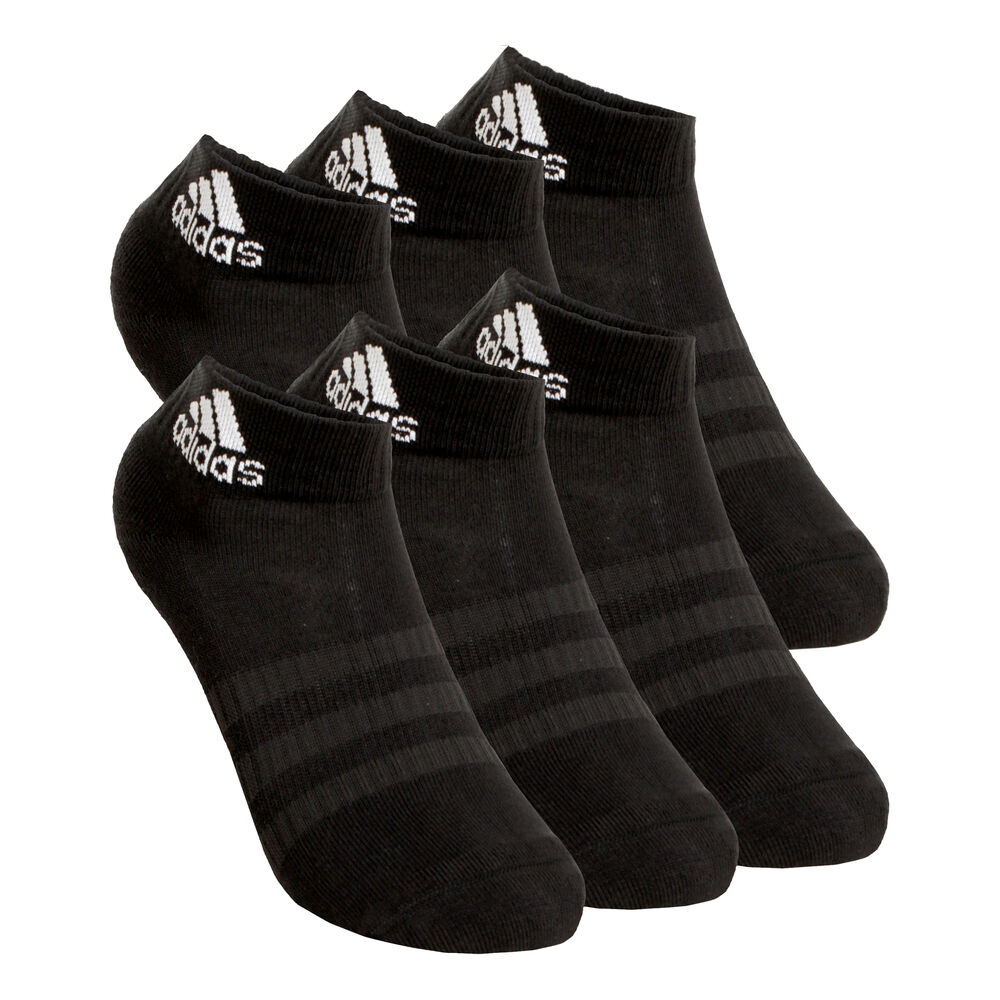 adidas Cushioning Ankle Chaussettes De Sport Pack De 6 - Noir , Blanc