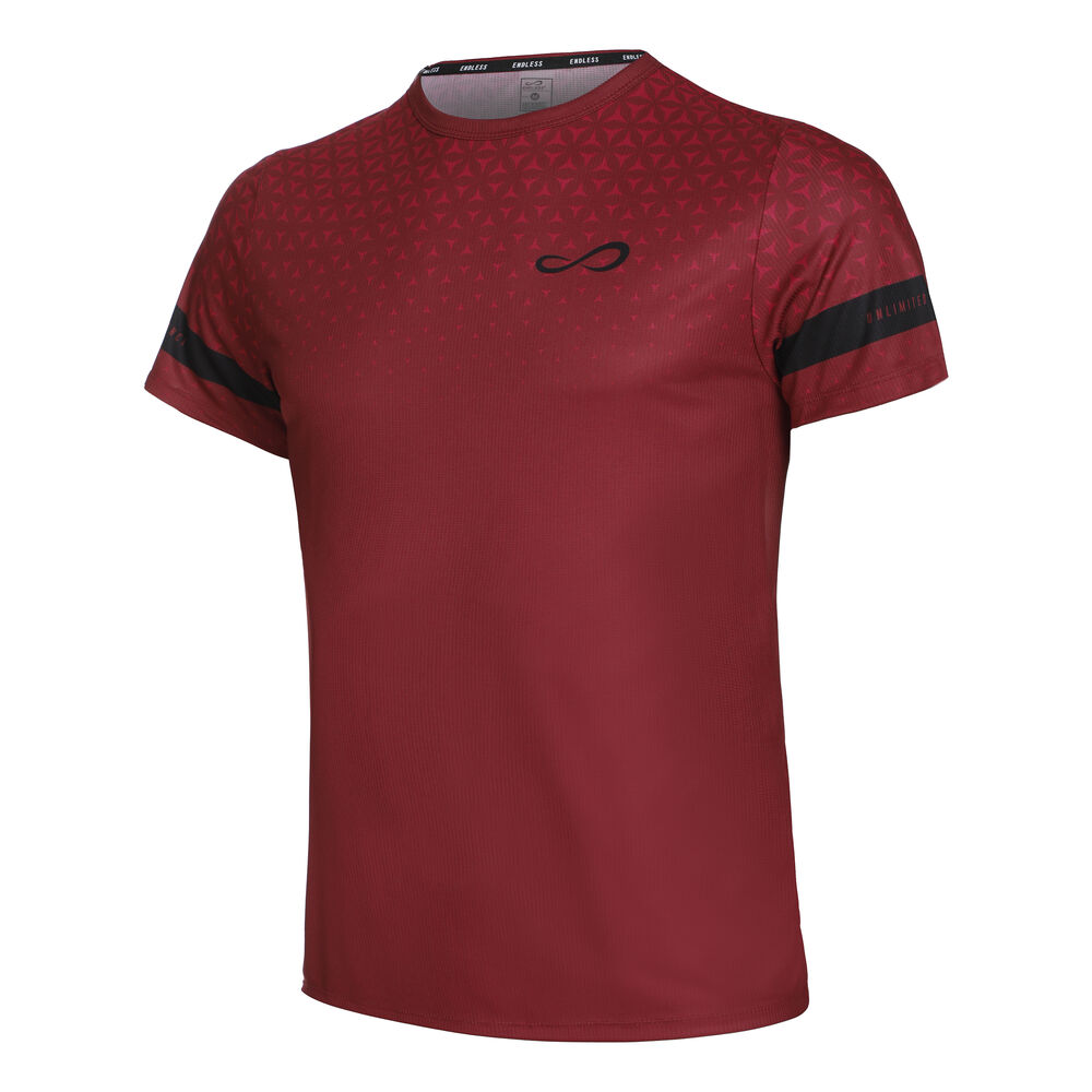Endless Ace Geo T-shirt Hommes - Rouge