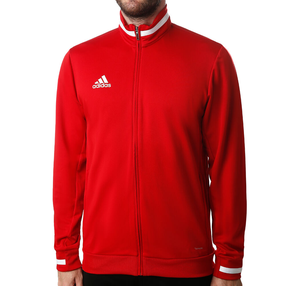 adidas Training T19 Veste De Survêtement Hommes - Rouge , Blanc