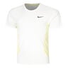 Court Dri-Fit Advantage Slam T-shirt Hommes-Blanc,Jaune Lemon
