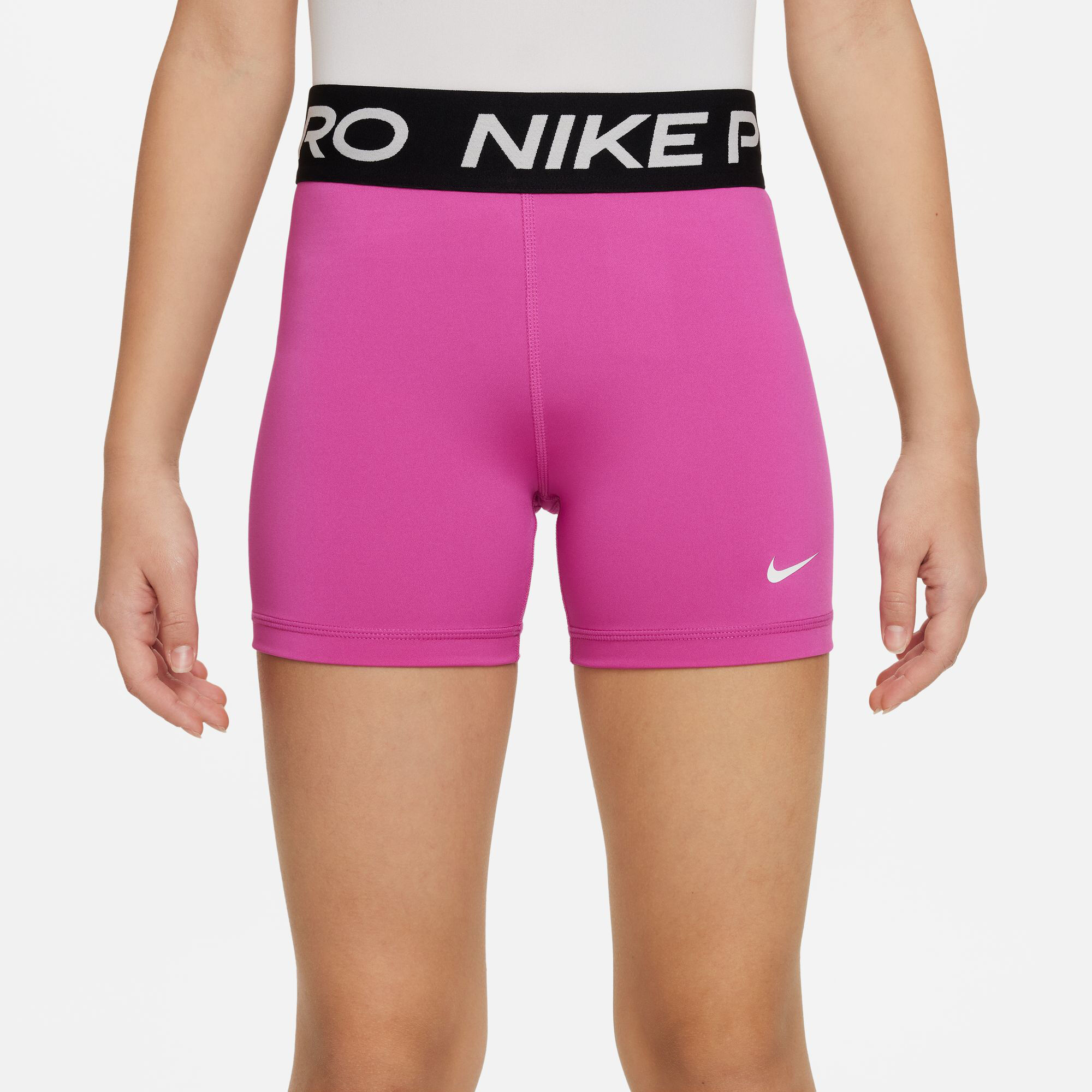 Pro 3in Shorts Filles Pink Noir