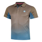 V&ecirc;tements BIDI BADU BIDI BADU Spectrum Spirit Polo Hommes-Marron,Bleu