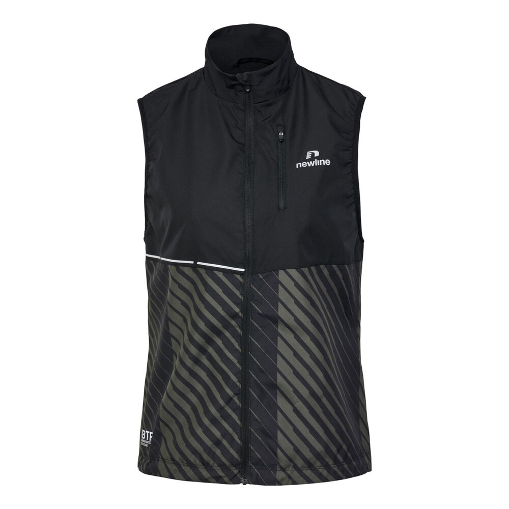 Newline Pace Gilets De Course Femmes - Noir , Beige