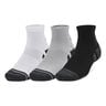 Performance Tech Quarter Chaussettes De Tennis Pack De 3-Gris,Multicouleur