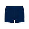 Kiera Tech Short avec poche-balles Femmes - bleu foncé, blanc