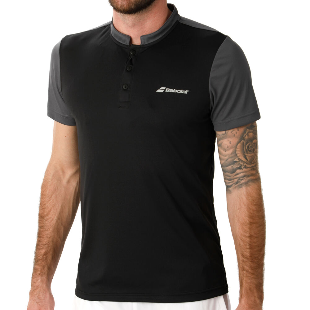 Babolat Play Polo Hommes - Noir , Gris
