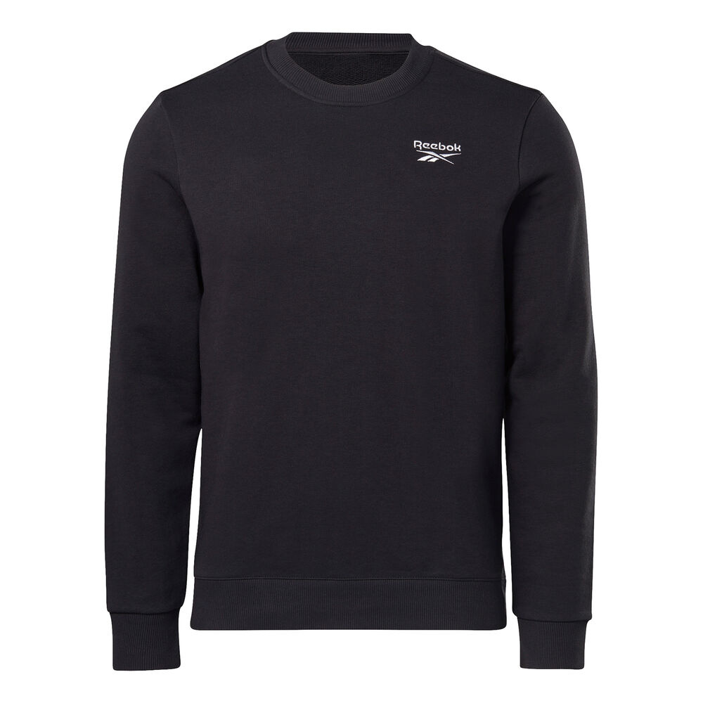 Reebok Ripped FT Crew Sweat-shirt Hommes - Noir , Blanc