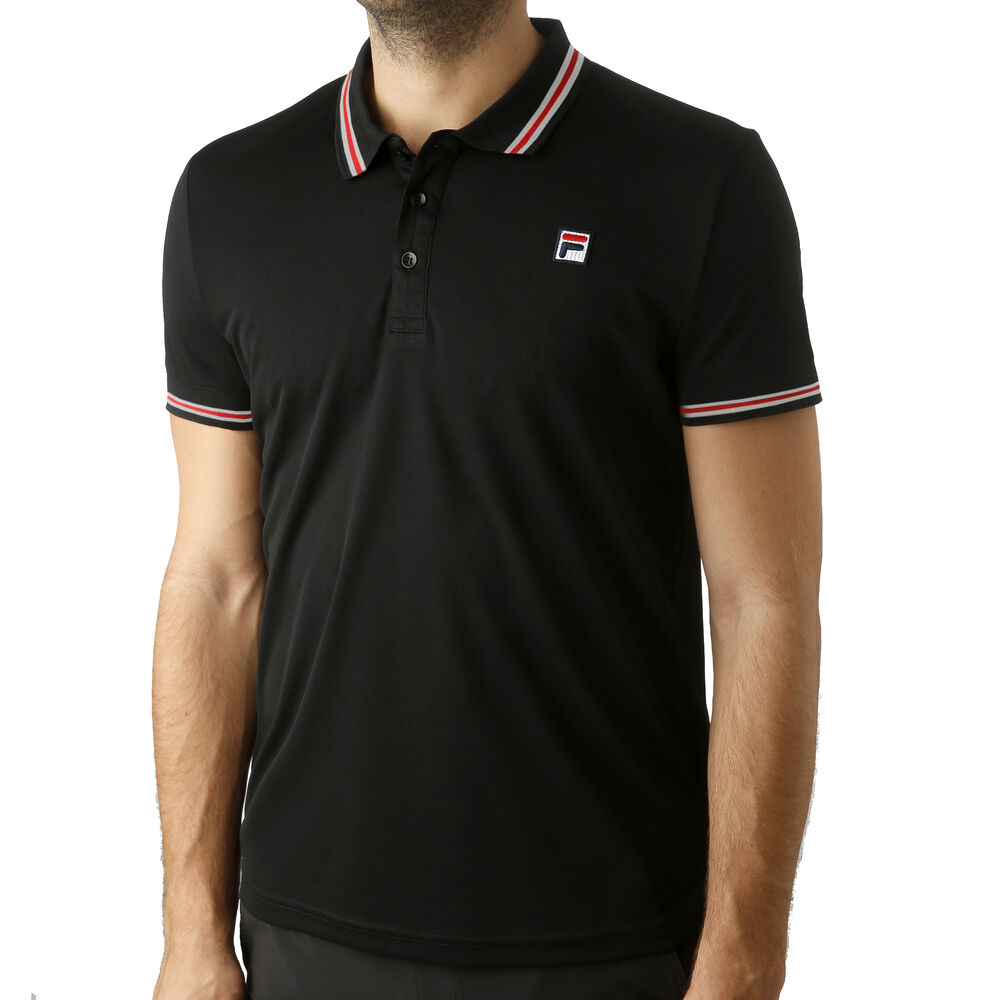 Fila Piro Polo Hommes - Noir , Rouge