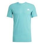 V&ecirc;tements adidas adidas Freelift T-shirt Hommes-Turquoise